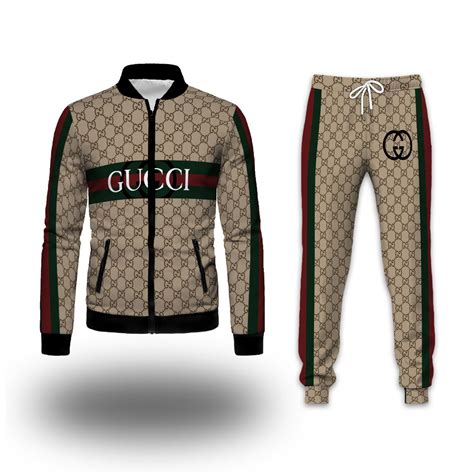 does gucci make track suot|Gucci tracksuits for men.